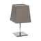 Simple Designs™ 9.5" Mini Chrome Table Lamp with Squared Empire Shade